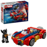 LEGO® Marvel – Omul Păianjen În Mașină Vs Wolverine Venomizat