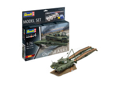 Set Macheta Revell Vehicul Militar Churchill A.V.R.E. Scara 1:76 Rev63297