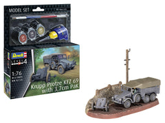 Revell Vehicul Militar Model Set Krupp Protze Kfz 69 With 3.7Cm Pak Rev63344