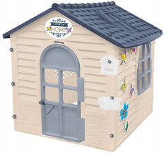 Casuta de joaca pentru copii Mochtoys, grii, 122 x 120 x 120,5 cm, MO13009