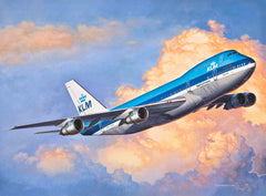 Macheta aeromodele de construit Revell Boeing 747-200 KLM cu accesori 1:450 REV 63999