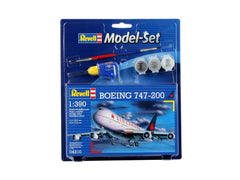 Macheta aeromodele de construit Revell Boeing 747-200 AIR CANADA cu accesori 1:390 REV 64210