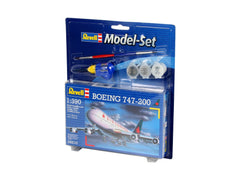 Macheta aeromodele de construit Revell Boeing 747-200 AIR CANADA cu accesori 1:390 REV 64210
