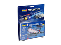 Macheta aeromodele de construit Revell Boeing 747-200 AIR CANADA cu accesori 1:390 REV 64210
