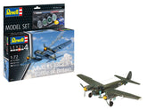 Model aeronautic Junkers Ju88 A-1 Battle of Britain Revell, detalii cockpit, dimensiuni 384x365mm, blister 64972
