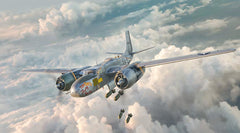 Macheta aeromodel de construit Avion A-26 A/B Invader Scara 1:72 Italeri 1274