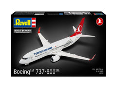 Kit De Asamblare Revell Boeing 737-800 Turkish Airlines Rev03772
