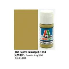 Vopsea Acrilica Galben Inchis Tanc 1943 Mat Italeri It4796Ap