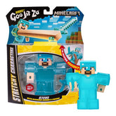 Goj42765-42766 Figurine Go Jit Zu Minecraft 10.5 Cm Steve