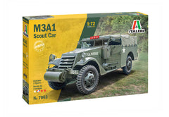 MACHETA ITALERI VEHICULE MILITARE M3A1 SCOUT CAR SCARA 1:72 IT7063S
