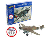 Set Macheta Revell Cu Accesorii De Baza Kit De Start Messerschmitt Bf-109 Rev74160