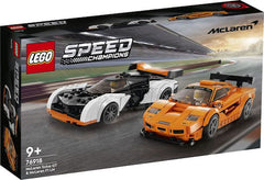LEGO® Speed Champions - McLaren Solus GT si McLaren F1 LM 76918, 581 piese