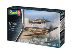 De Asamblare Revell Supermarine Spitfire Mkia Si Hawker Hurricane Mki Rev03771