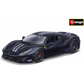 Macheta auto Bburago Ferarri 488 Pista, 1:24, negru