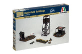 Macheta militara de construit Battlefield Buiildings Scara 1:72 Italeri 6130