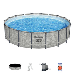 Piscina rotunda Bestway Steel Pro Max, 548 x 122 cm, BW5618Y