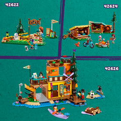 LEGO® Friends - Sporturi nautice in tabara de aventuri 42626, 628 piese