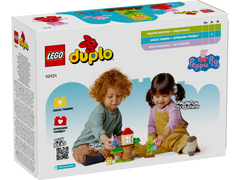 LEGO® DUPLO® - Gradina si casa din copac a Purcelusei Peppa 10431, 20 piese
