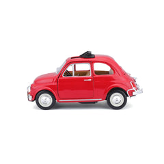 Macheta Masinuta Bburago 1:24 Fiat 500L 1968 Rosu, BB20001-22099