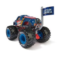 Monster Jam Camionul Gigant Marvel Monster Truck Scara 1/64 Captain America Spm 6069960-20148217