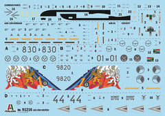 MACHETA ITALERI AVION JAS-39 TWIN SEATER IT91216