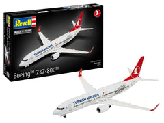 Kit De Asamblare Revell Boeing 737-800 Turkish Airlines Rev03772