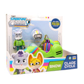 Figurina Si Motocicleta Creature Cases Snow Sam Snow Pmicc9012Ssam