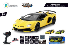 Masina Rc 1/14 Lamorghini Aventador Svj Roadster Galben Pcdhtrc10578Galb