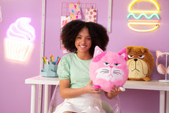 PLUS HANGRY PETS 20 CM LUCY PISICA ROZ JAPHP5715-5720