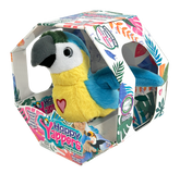 PLUS INTERACTIV HAPPY YAPPERS PAPAGAL ALBASTRU JAPHY9590-9593