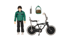 Strangers Things Figurina 10 Cm+Bicicleta+ 2 Accesorii Mike With Bike Jazstrt0107-0108