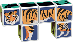 Geomag Magicube Jungla Imprimata Carduri 6 Piese Geomag145