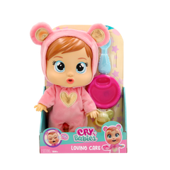 Cry Babies Loving Care – Păpușă bebeluș cu accesorii Nina 929555