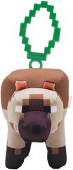 Minecraft Plus Clip On 15 Cm Chestnut Wolf Pmimc7204Cw