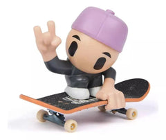 Set Tech Deck, mini skateboard cu figurina SK8 Crew, casca mov, SPM6071054-20149434
