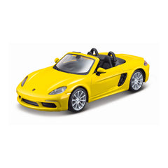 Macheta Bburago 1/32 Porsche 718 Boxter Galben Bb43000-43049