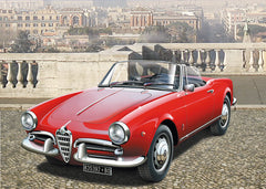 Macheta Automodel de construit Italeri Alfa Romeo Giulietta Spider 1300 1:24 ITA 3653