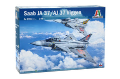 Macheta aeromodele de construit Italeri SAAB JA 37 / AJ 37 Viggen 1:48 ITA 2785