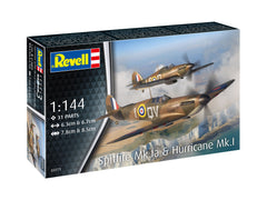 De Asamblare Revell Supermarine Spitfire Mkia Si Hawker Hurricane Mki Rev03771