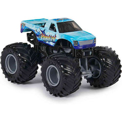 Set 2 masinute Monster Jam scara 1/16, Megalodon vs Hooked, SPM6064128-20144319
