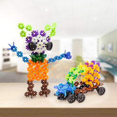 Picasso Tiles Set Magnetic 800 Buc Cuburi Constructii Cu Reata PICPTF80 022877