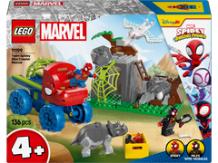LEGO® Spidey - Echipa Spidey in misiune de salvare in Dino Crawler 11199, 136 piese