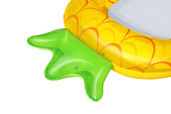 Saltea gonflabila cu plasa in forma de ananas, 172 x 93 x 23 cm, BW43644 ananas