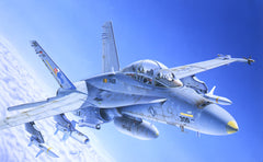 Macheta aeromodele de construit Italeri Mc Donnell Dougles F/A-18C/D Wild Weasel 1:72 ITA 016