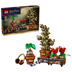 Set de constructie LEGO® Harry Potter™ Plante pentru ora de ierbologie de la Hogwarts™ 76474, Jucarii pentru Copii, Jucarii pentru Baieti si Fete, Idee de Cadou pentru Copii, 817 piese