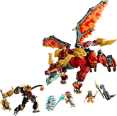 LEGO® NINJAGO® - Robotul dragon transformator al lui Wyldfyre 71868, 821 piese