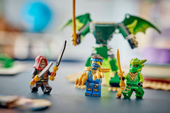 LEGO® NINJAGO® - Pachet de lupta cu robotul dragon al lui Lloyd 71862, 81 piese