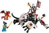 LEGO® NINJAGO® - Zilvar si monstrul dragon Grimtak 71863, 232 piese
