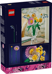 LEGO® Botanicals - Mic buchet luminos 10347, 373 piese, Flori Artificiale, Cadou Ideal pentru Femei