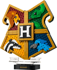 Set de constructie LEGO® Harry Potter™ Blazonul caselor de la Hogwarts™ 76462, Jucarii pentru Copii, Jucarii pentru Baieti si Fete, Idee de Cadou pentru Copii, 545 piese